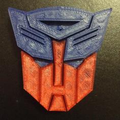 Transformers Logo 3D Printer Model