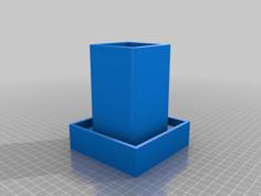 2.5″ Hitch Tube Receiver Cap W/ Radius On Edges 3D Printer Model