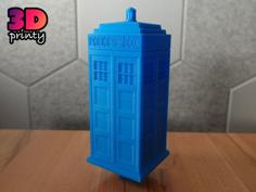 Print-in-Place Twisty Puzzle – TARDIS 3D Printer Model