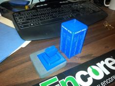 Tardis Ring Box 3D Printer Model