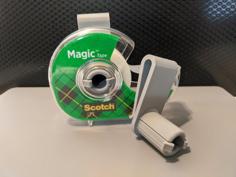 Scotch Tape Clip 3D Printer Model