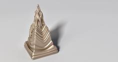 Pyramid Flow 3D Printer Model