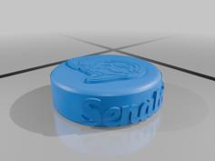 Ottawa Senators Hockey Puck 3D Printer Model