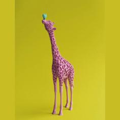 Giraffe Love 3D Printer Model