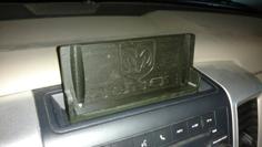 Dodge Ram 1500 Cell Phone Cradle 3D Printer Model