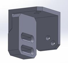 Universal Wall Mount 3D Printer Model