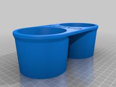 Volkswagen Caddy Cupholder 3D Printer Model