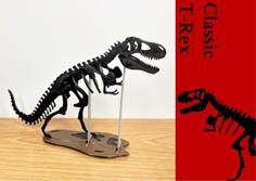 [3Dino Puzzle] Classic Style T-Rex 3D Printer Model