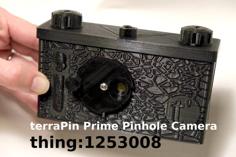 TerraPin Prime 6X6 Pinhole Camera -120 Film 3D Printer Model