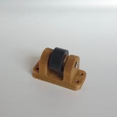 Caster Wheel From Xerox Feeder 3D Printer Model