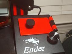 Ender 3 LCD Screen Cover 3D Printer Model