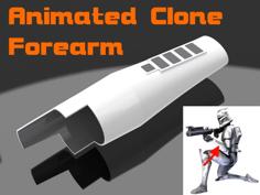 Star Wars Clone Armor Forearm 3D Printer Model