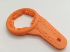 Propane Bottle Wrench 3D Printer Model