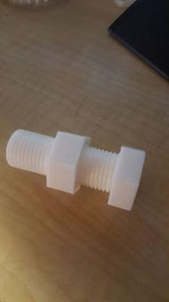 Bolt And Nut Combo 3D Printer Model