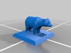 Bear Token – 2/2 – Magic: The Gathering 3D Printer Model