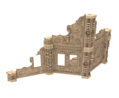 Modular Ruined Building The Outpost Sample 3D Printer Model