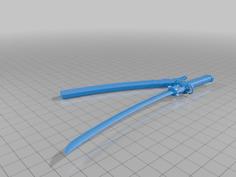 Valorant Oni Katana 3D Printer Model