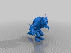 Slark From DotA 3D Printer Model