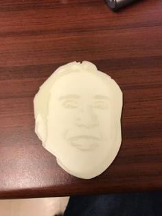 Nicolas Cage (Glow In The Dark) 3D Printer Model