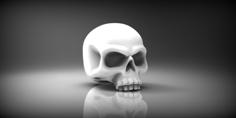 Heroic Scale Skull 28mm 3D Printer Model