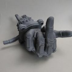 Deadpool F*** You Hand 3D Printer Model