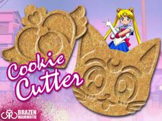 Sailor Moon Cookie Cutters 3D Printer Model