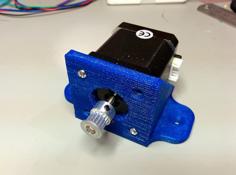 Simple NEMA 17 Stepper Motor Bracket 3D Printer Model