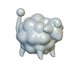 Pokemon Mareep #179 – Optimized For 3D Printing 3D Printer Model