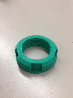 Ebb And Flow Bulkhead Fitting Nut 3D Printer Model