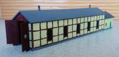 MiniRailway Small Depot (customizable) 3D Printer Model