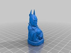 Batman Buddha Keyring 3D Printer Model