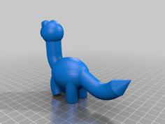 Brontosaurus 3D Printer Model