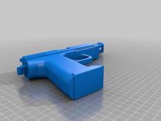 P12 Pistol From Rainbow 6 Siege 3D Printer Model