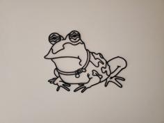 Hypnotoad – Futurama Wall Art 3D Printer Model