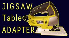 Jigsaw Table Mount Woodworking Ryobi JS481LG Jigsaw 3D Printer Model