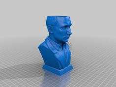 Czar Putin Flower Pot 3D Printer Model