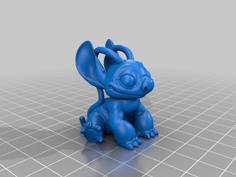 Stitch & Angel 3D Printer Model