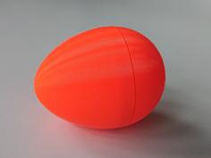 Pop-open Easter Egg 3D Printer Model