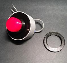 Mostly 3D Printed Push Button 3D Printer Model