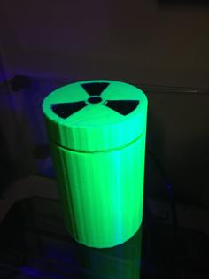 Radioactive Sample Box 3D Printer Model