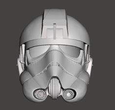 Tie Fighter Pilot Helmet… High Poly 3D Printer Model