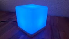 Color Cube Lamp 3D Printer Model