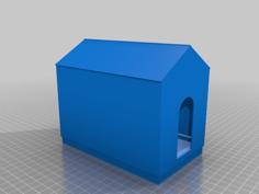 Buildable Dog House! 3D Printer Model