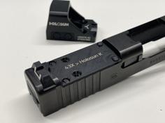 Adapter To Mount Holosun 507k On Glock 43X MOS 3D Printer Model