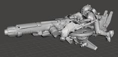 Greater Good Tau Plasma Gun Skimmer (Remix) 3D Printer Model