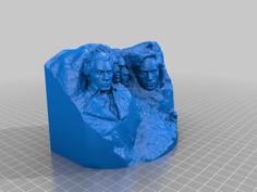 Mount Rockmore 3D Printer Model