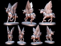 Pegacorn (15mm Scale) 3D Printer Model