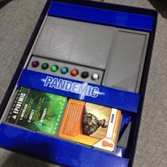 Organizer Boxes For Pandemic Board Game 3D Printer Model