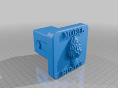 Morel Hunter Hitch Cover Version 2 3D Printer Model