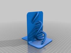 DNA Bookend 3D Printer Model